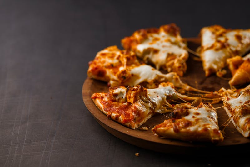 luce pizza pepperoni supreme with extra cheese